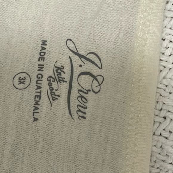 Jcrew NWT graphic tee hundred percent cotton size 3X runs Small - Picture 4 of 8